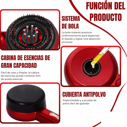 Peine Eléctrico Masajeador